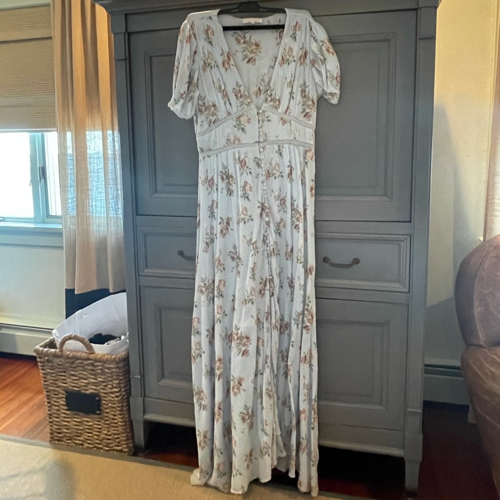 LoveShackFancy Stacy Maxi Dress